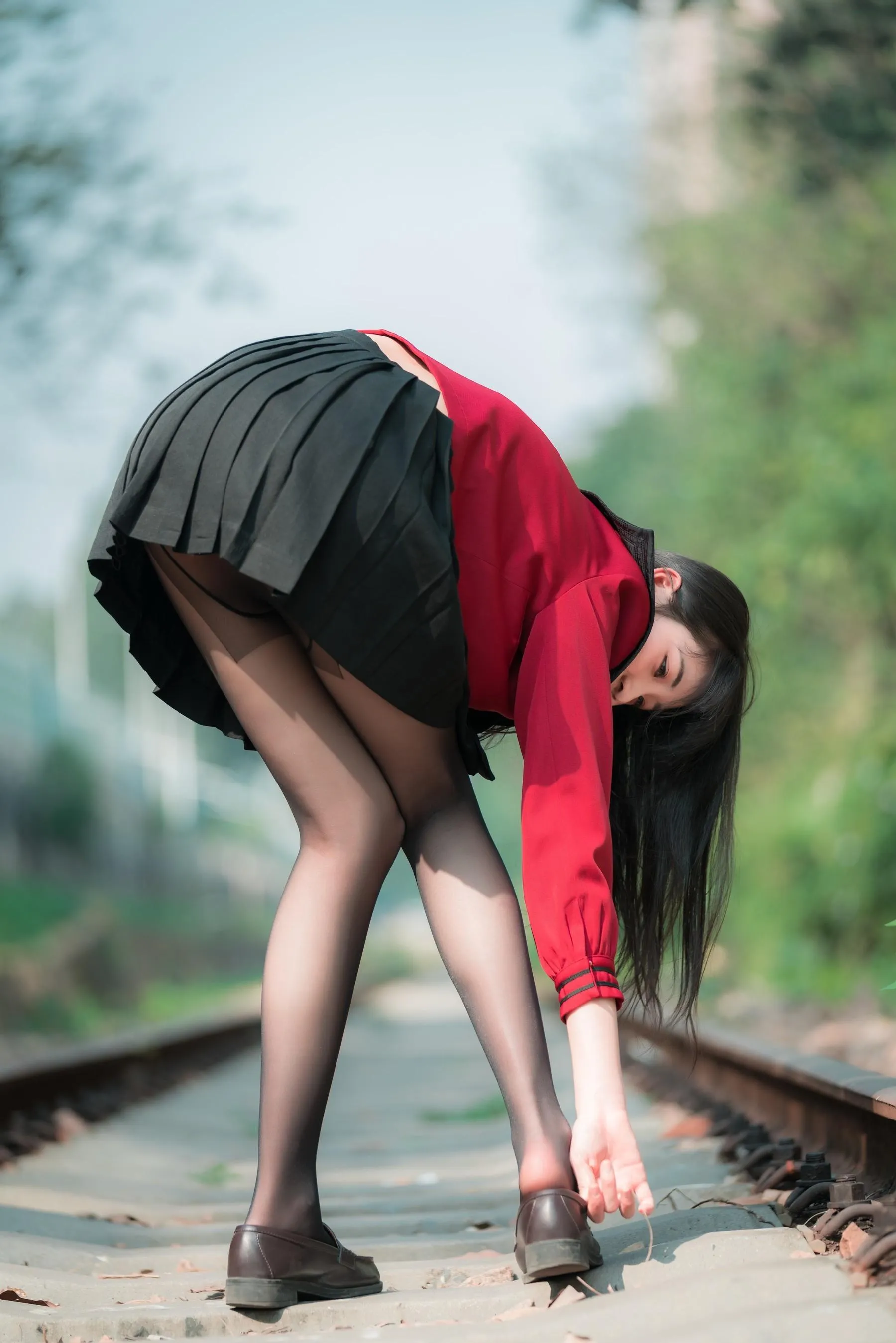 西瓜少女西呱呀呀呀 NO.028 – 铁轨成片 49P [50P]插图6